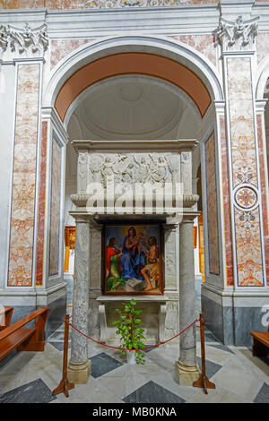 Cattedrale cattolica romana a Sorrento, Italia Foto Stock