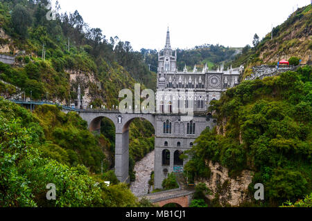 Foto di las Lajas cattedrale in Colombia Foto Stock