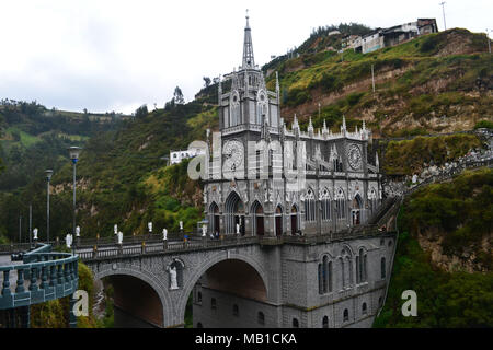 Foto di las Lajas cattedrale in Colombia Foto Stock