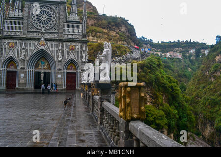 Foto di las Lajas cattedrale in Colombia Foto Stock