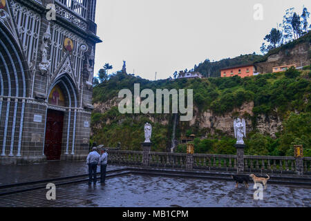 Foto di las Lajas cattedrale in Colombia Foto Stock