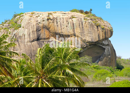 Pedra da Boca, Parque Estadual da Pedra da Boca, Araruna, Paraiba, Brasile Foto Stock