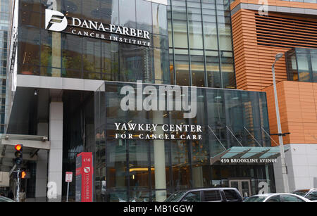 Cancro Dana-Farber Institute, famoso Cancer research hospital di Boston Foto Stock