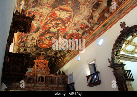 Sala coro, Igreja de São Francisco, Conjunto Culturale São Francisco, 1789 , centro storico, João Pessoa, Paraiba, Brasile Foto Stock