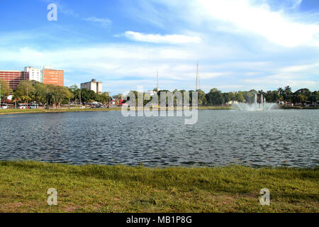 Lagoa do Parque Solon de Lucena, João Pessoa, Paraiba, Brasile Foto Stock