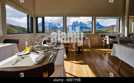 La Patagonia cilena. Foto Stock