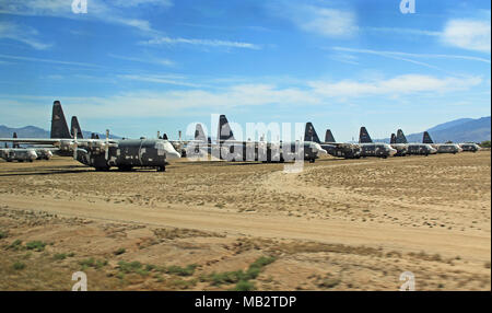 La roccia di aerei in Pima Air & Space Museum Foto Stock