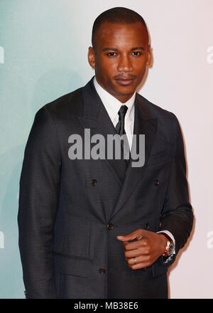 La premiere europeo di "Tomb Raider" tenutasi presso la Vue West End - Arrivi con: Eric Underwood dove: Londra, Regno Unito quando: 06 Mar 2018 Credit: Mario Mitsis/WENN.com Foto Stock