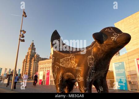 Lambanana in Liverpool Foto Stock