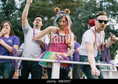 Filigrana Publishing Group a Orlando Pride Parade (2016). Foto Stock