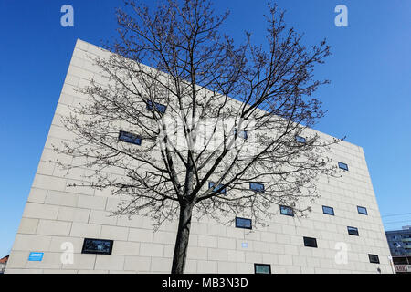 La nuova sinagoga, Dresda, Sassonia, Germania, Europa Foto Stock