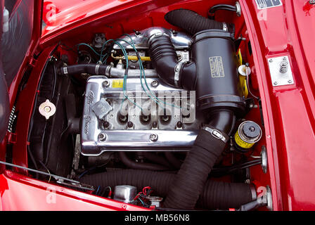 Ferrari Dino 246 GTS in rosso Foto Stock