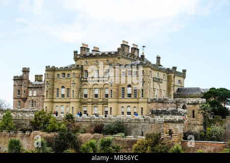 Culzean Castle si trova vicino a Maybole nello Ayrshire in Scozia Foto Stock