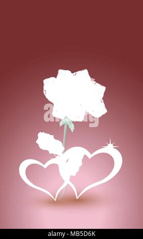 Oro, gioielli cuori con rose. Eps vettoriali10 illustrazione Illustrazione Vettoriale