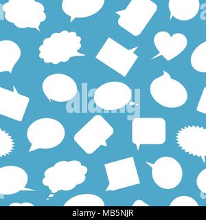 Fumetti pattern senza giunture Illustrazione Vettoriale