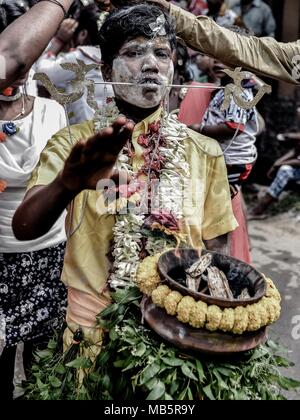 Vel Festival nel Bengala Occidentale, Aprile 2018 Foto Stock