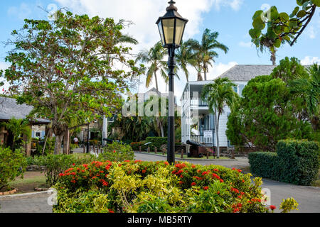 Casa dell'ammiraglio Nelson's Dockyard, English Harbour, Antigua Foto Stock