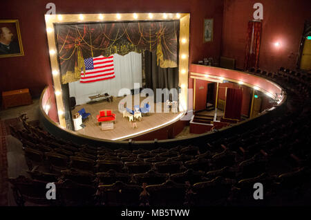 Costruito nel 1879, il Tabor Opera House si erge ancora a Denver, Colorado. Ha ospitato personaggi come Harry Houdini, John Philip Sousa e Osca Foto Stock