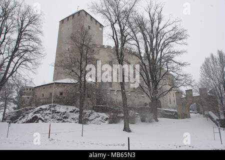 Gli affreschi di Castel Roncolo/Schloss Roncolo Foto Stock