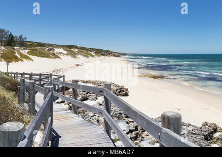 Iluka Beach, un po' a sud della spiaggia di Burns, Perth, Western Australia Foto Stock