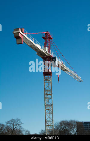 Gru da cantiere a Toronto Foto Stock