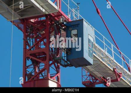 Gru da cantiere a Toronto Foto Stock