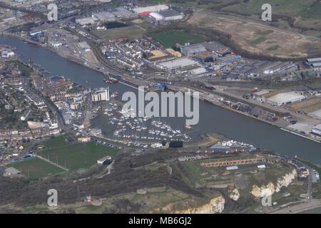 NEWHAVEN, EAST SUSSEX Foto Stock