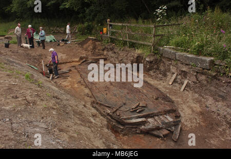 Stover Canal restauro.. Devon England. Foto Stock