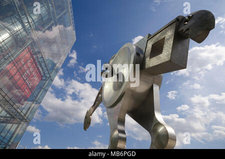 I supporti di stampa Akademie, Heidelberg, Baden-Württemberg, Deutschland, Europa Foto Stock