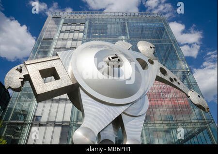 I supporti di stampa Akademie, Heidelberg, Baden-Württemberg, Deutschland, Europa Foto Stock