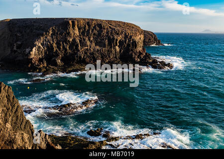 La foto è stata scattata in Lanzarote beach Foto Stock