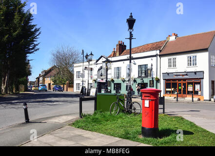 Ye Olde George Inn, High Street, Colnbrook, Berkshire, Inghilterra, Regno Unito Foto Stock