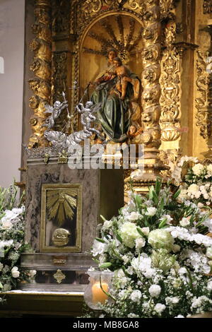 El altare de Oro, Iglesia de San José. Panama, Casco Antiguo. Settimana Santa 2018 Foto Stock