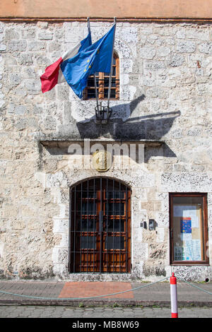 Ambasciata francese per la Repubblica Dominicana, Santo Domingo, Repubblica Domnican Foto Stock