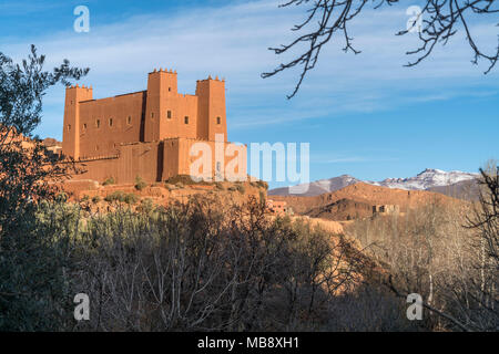 Kasbah Dadestal im, Boulmane, Königreich Marokko, Afrika | Kasbah al Dades Gorge, Boulmane, il Regno del Marocco Foto Stock