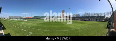 Pier Luigi Penzo Stadium Vista generale durante l'italiano 'Serie B' match tra Venezia 1-2 Brescia a Pier Luigi Penzo Stadium su 8 aprile 2018 a Venezia, Italia. Credito: Maurizio Borsari/AFLO/Alamy Live News Foto Stock