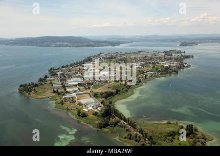 REICHENAU 27 giugno 2014 Isola di Reichenau sul Lago di Costanza dello stato tedesco del Baden-Wurttemberg. Foto: Alfons Rath - nessun filo - SERVIZIO | Utilizzo di tutto il mondo Foto Stock