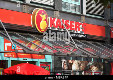 Berlino, Germania. Xiv oct, 2016. Un Kaiser supermercato nell'Charlottenburg-Wilmersdorf zona di Berlino, Germania, 14.10.2016. Credito: Revierfoto | in tutto il mondo di utilizzo/dpa/Alamy Live News Foto Stock