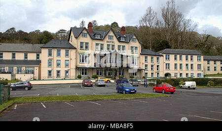 Eccles Hotel Glengarriff, West Cork, Irlanda, risalente alla metà del settecento. Glengarriff è una popolare destinazione turistica sulla costa del West Cork. Foto Stock