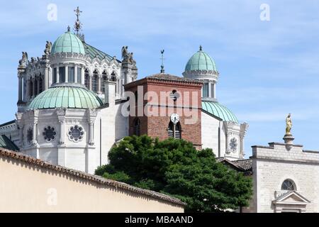 Basilica di Ars sur Formans in Francia Foto Stock