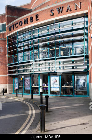 Wycombe Swan Theatre, High Wycombe, Buckinghamshire, Inghilterra, Regno Unito Foto Stock