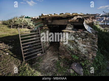 Pietre stabile per il pony Foto Stock