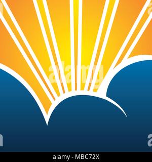 Il Cloud Consulting Logo Design Template Vector Illustrazione Vettoriale