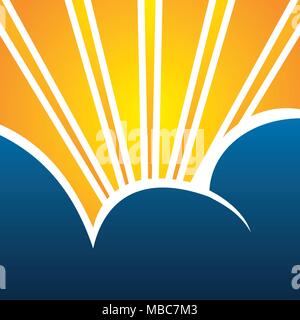 Il Cloud Consulting Logo Design Template Vector Illustrazione Vettoriale