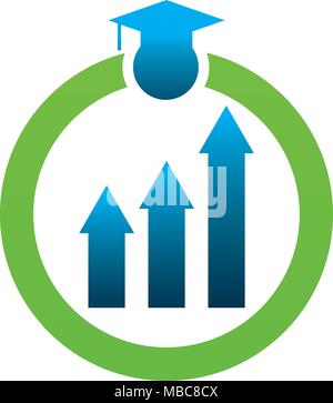 Master of Business Illustrazione Vettoriale