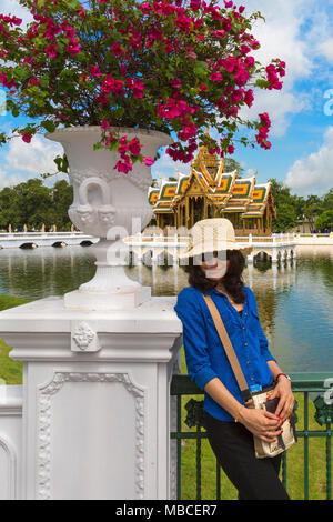 Bang Pa-In Royal Palace, il Summer Palace, Ayuttaya, Thailandia Foto Stock