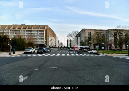 Downtown Washington DC, Stati Uniti d'America Foto Stock