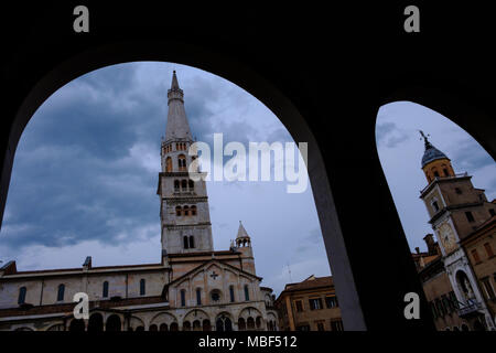 Palazzo Comunale di Modena, Emilia Romagna, Modena Foto Stock