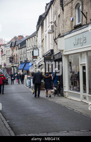 Mercato arti e mestieri in Cotswold città di Cirencester Gloucestershire England Regno Unito Foto Stock