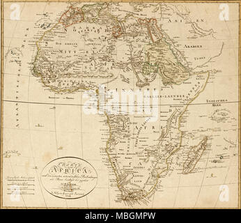 Africa - 1804 Foto Stock